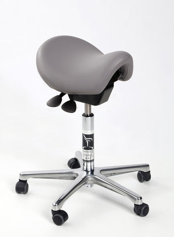 Cutdown Saddle in Grey